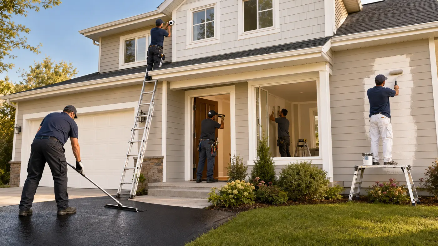 Home improvement work completed by United Home Services