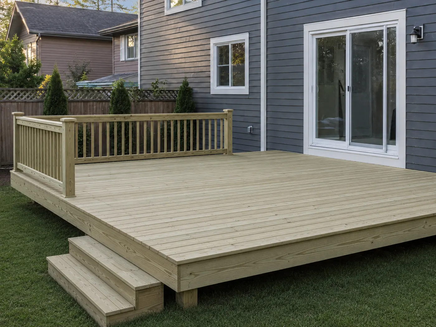 Deck Restoration after completion