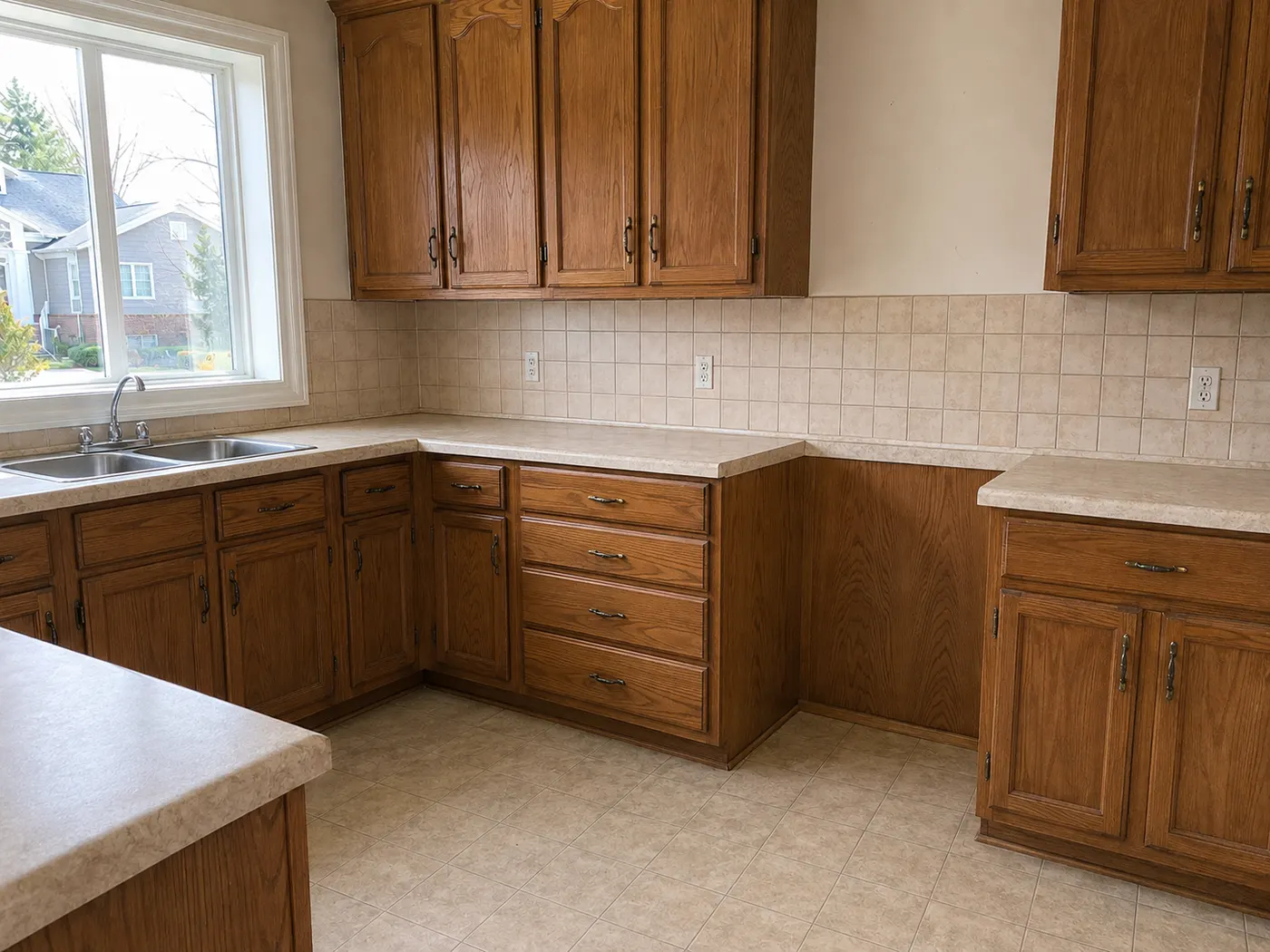 Kitchen before renovation